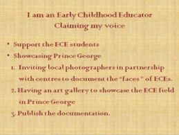I Am An Early Childhood Educator Claiming My Voice (PPTX)