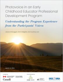 Photovoice in an Early Childhood Educator Professional Development Program Cover Page