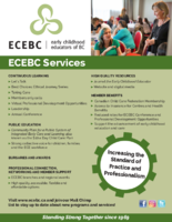 ECEBC Member Services Poster