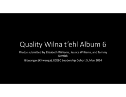Quality Wilna T'ehl Album 6 (PDF)